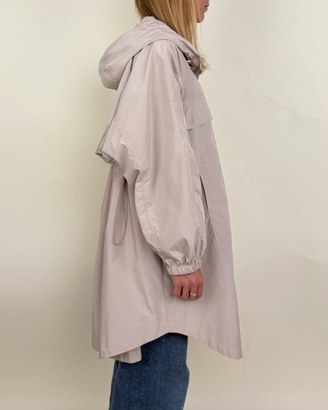 Parka longue à capuche