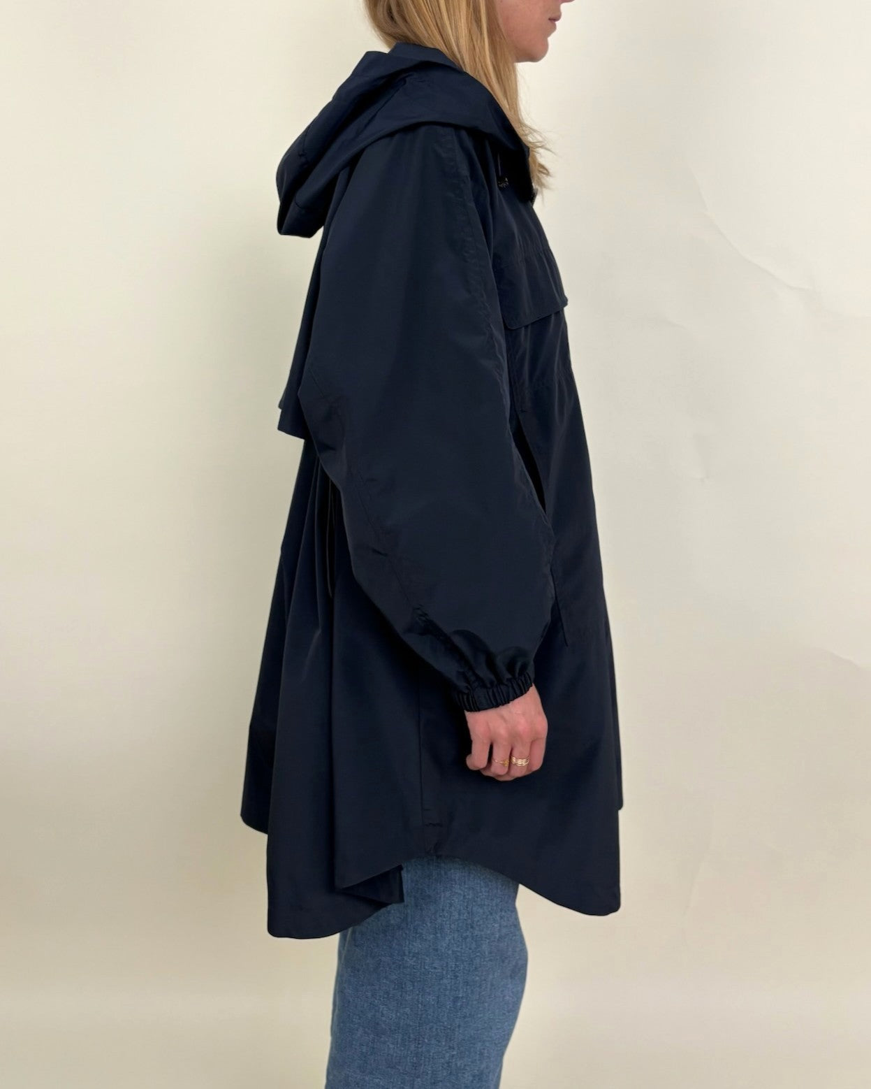 Parka longue à capuche