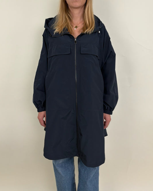 Parka longue à capuche