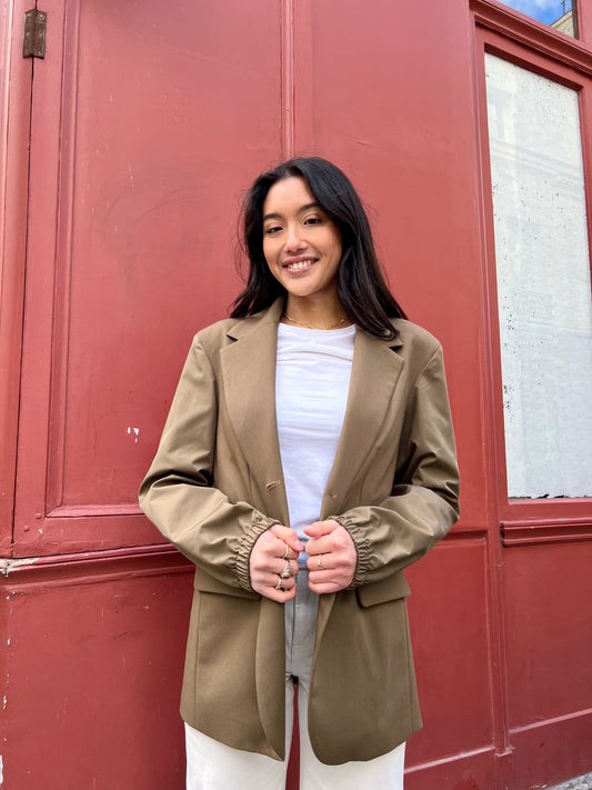 Blazer épaule structuré