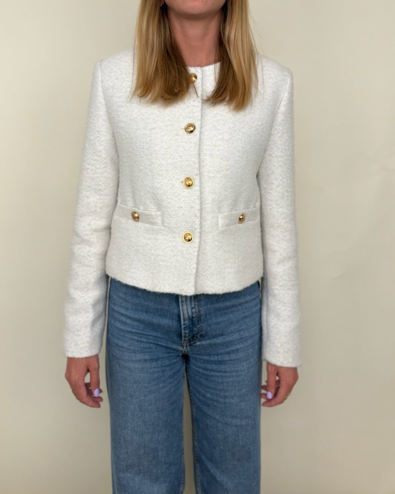 Veste en tweed