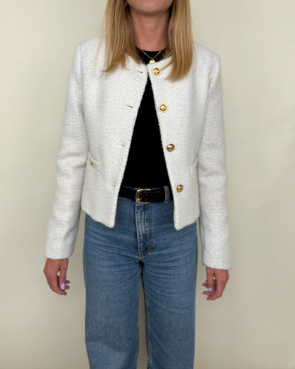 Veste en tweed