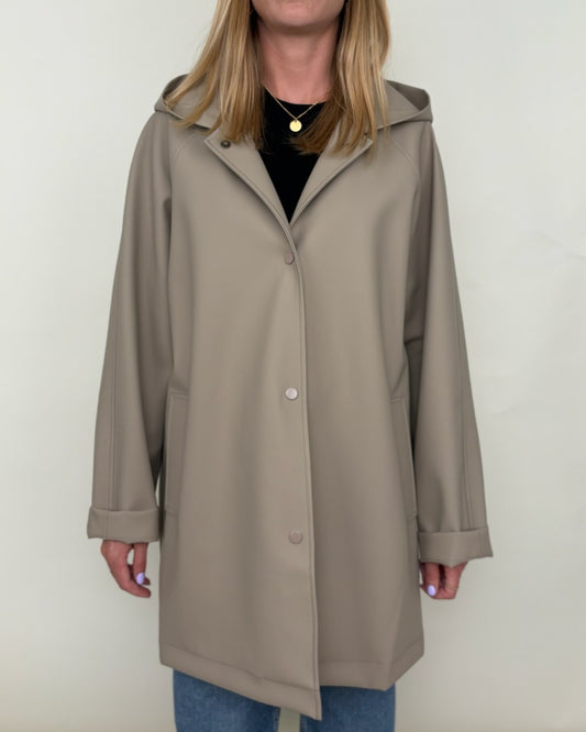 Parka imperméable à capuche