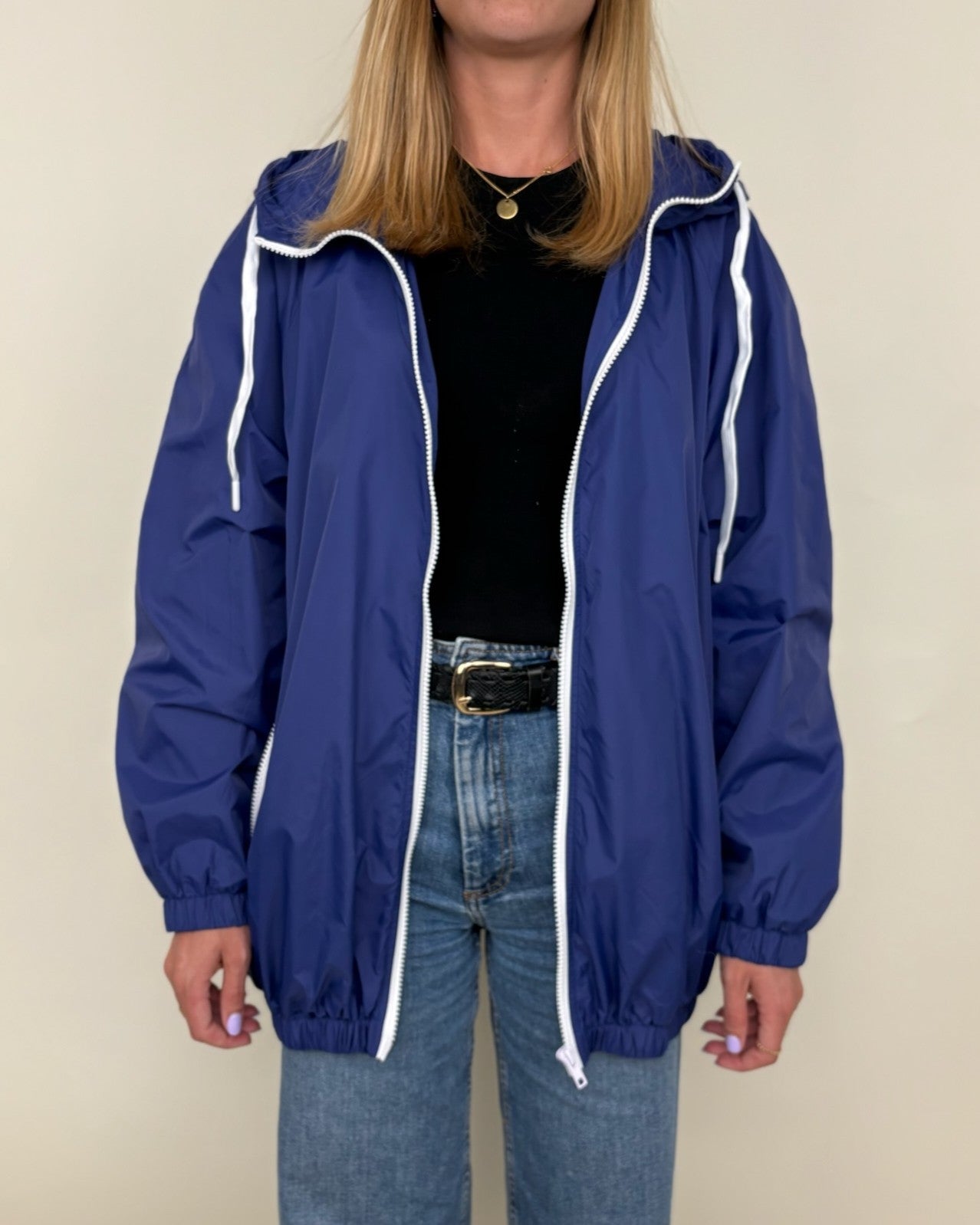 Blouson déperlant à capuche