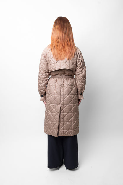 Quilted Trench Coat