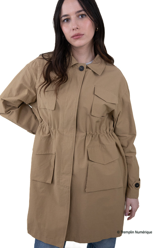 PARKA À POCHES