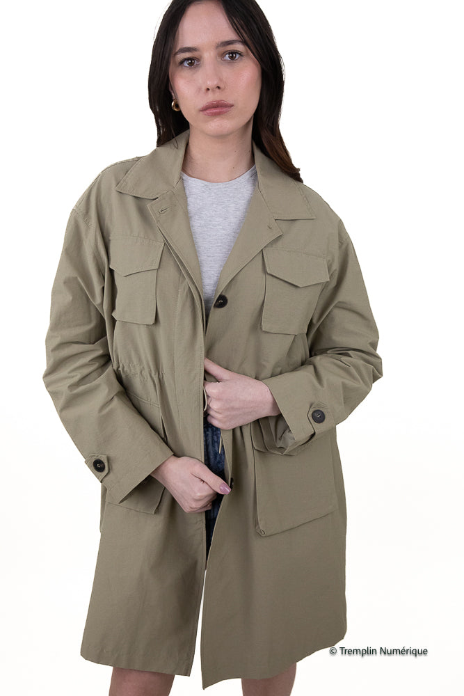 PARKA À POCHES